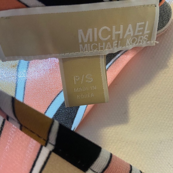 Michael Kors Peach Blossom Dress - Picture 9 of 11